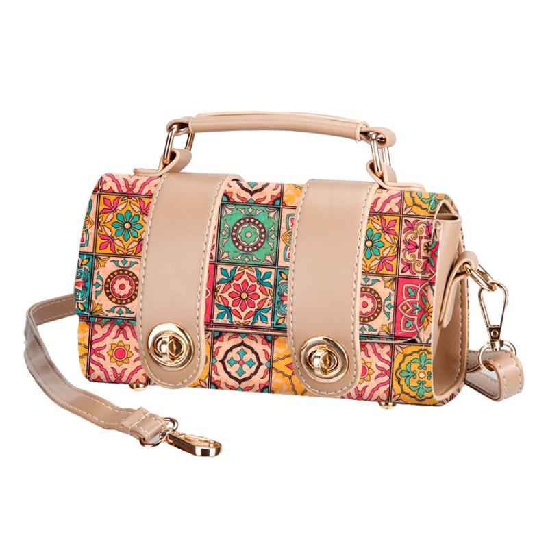 Kepileh Luxury Cork Tas Crossbody Cilik