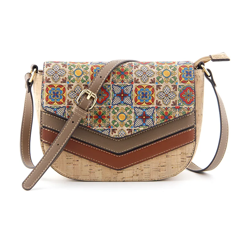Fashion Casual Saben Cork Sling Bag