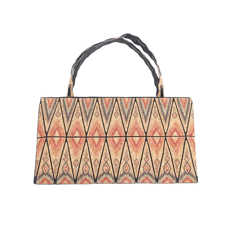 Geometris Lattice Eco-Friendly Cork Bag