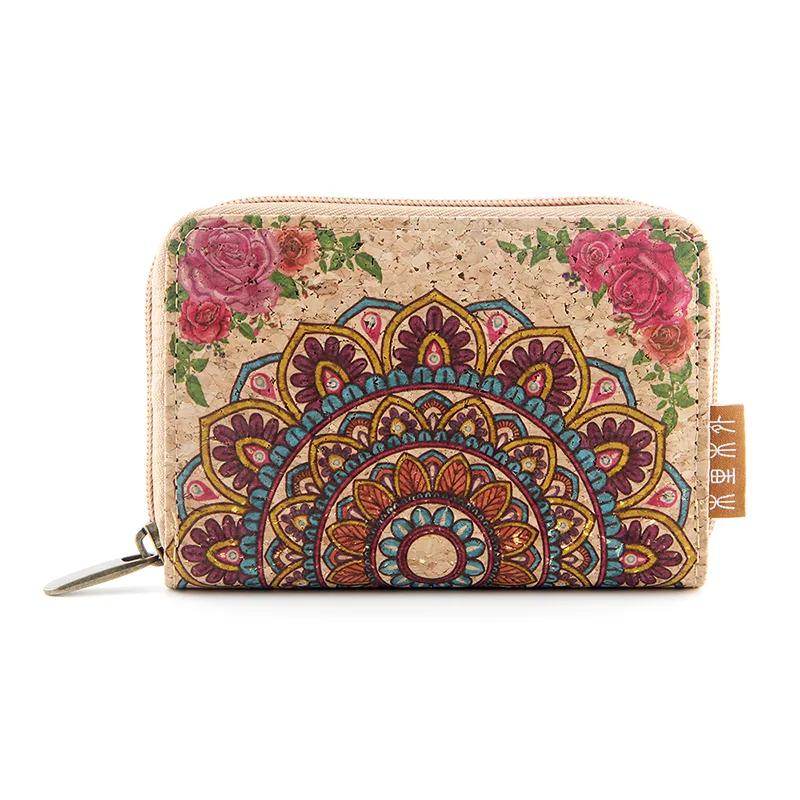 Dompet koin Cork Asli Portugis